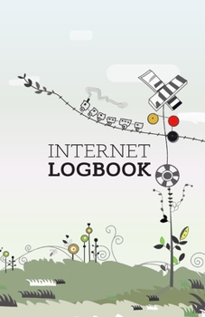 INTERNET LOGBOOK: PASSWORD BOOK with Alphabetical Tabs | Password Organizer