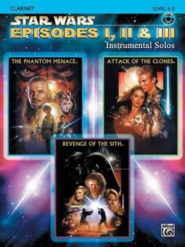 Star Wars Episodes I, II & III Instrumental Solos Book & CD (Violin & Piano Acc.)