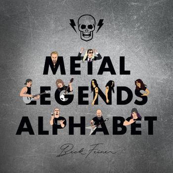 Hardcover Metal Legends Alphabet Book