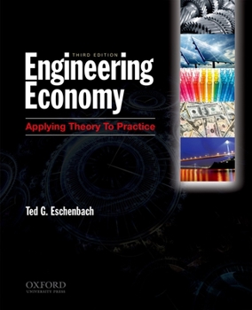 Hardcover Engineering Economy: Applying Theory to Practice Book