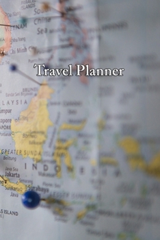 Paperback Travel Planner: Trip Planner and Travel Journal: Vacation Planner & Diary for 4 Trips, with Checklists, itenerary & Notes Book