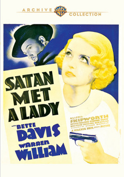 DVD Satan Met A Lady Book