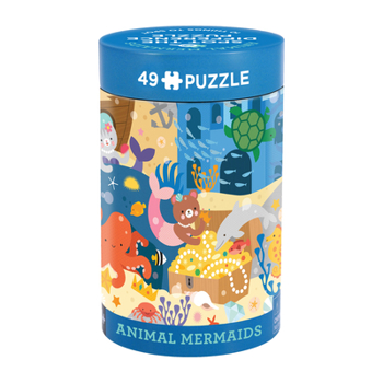 Spot the Difference Puzzle: Animal Mermaids
