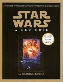 Paperback Script Facsimile: Star Wars: Episode 4: A New Hope Book