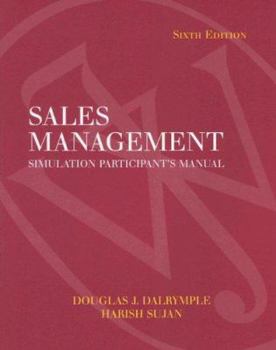 Paperback Sales Management: Simulation Participant's Manual Book