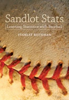 Hardcover Sandlot Stats: Learning Statistics with Baseball Book