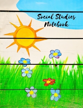 Paperback Social Studies Notebook: IMAGINATION Blank Storybook Journal Children's drawing and handwriting practice book ages 3 +, Pre K through 3rd grade Book