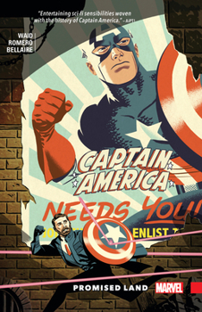 Paperback Captain America by Mark Waid: Promised Land Book