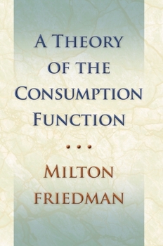 Hardcover Theory of the Consumption Function Book