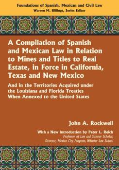 Paperback A Compilation of Spanish and Mexican Law Book