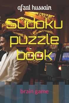 Paperback Sudoku puzzle book: brain game Book