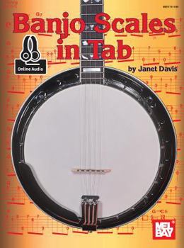 Paperback Banjo Scales in Tab Book