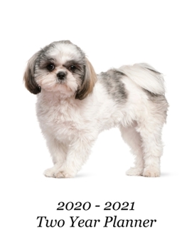 Paperback 2020 - 2021 Two Year Planner: Shih Tzu Cover - Includes Major U.S. Holidays and Sporting Events Book