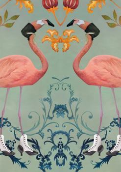 Sandrine Chambery Flamingo’s Lined Notebook: Plastic Free Packaging