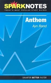 Paperback Anthem (Spark Notes) Book