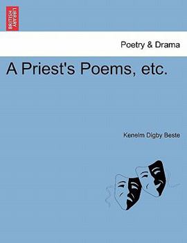 Paperback A Priest's Poems, Etc. Book