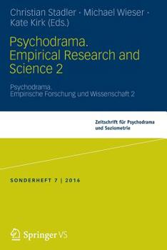 Psychodrama. Forschung Und Empirische Wissenschaft II