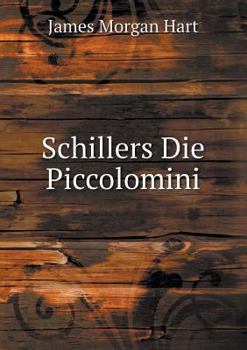 Paperback Schillers Die Piccolomini Book