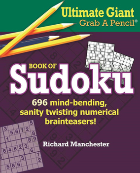 Paperback Ultimate Giant Grab a Pencil Book of Sudoku Book