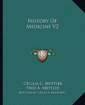 Paperback History Of Medicine V2 Book