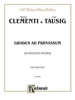 Paperback Gradus Ad Parnassum: Twenty-Nine Selected Studies Book