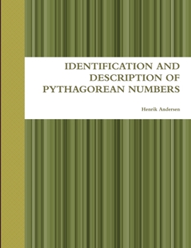 Paperback Identification and Description of Pythagorean Numbers Book