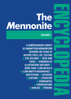 Hardcover Mennonite Encyclopedia/ Vol 1: Volume 1 Book