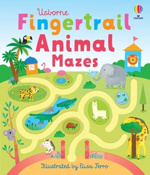 Board book Fingertrail Animal Mazes Book