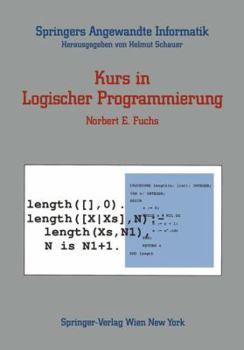 Paperback Kurs in Logischer Programmierung [German] Book