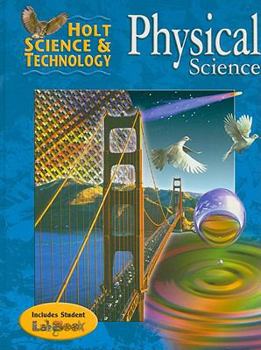 Hardcover Holt Science & Technology: Physical Science Book