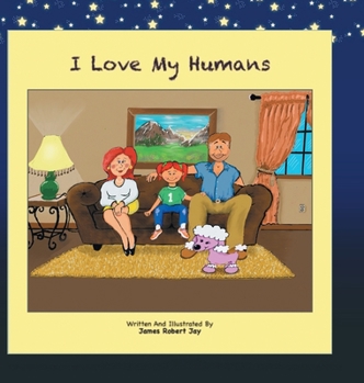 Hardcover I Love My Humans: Poppy The Pink Poodle [Large Print] Book