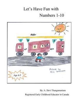 Paperback Let's Have Fun with Numbers 1-10: Numbers 1-10 Book