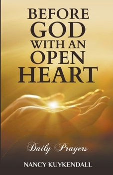 Paperback Before God With an Open Heart - Daily Prayers Book