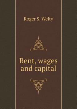 Paperback Rent, wages and capital Book