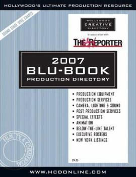 Paperback 2007 Hollywood Reporter Blu-book Production Directory Book