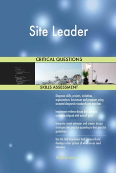 Paperback Site Leader Critical Questions Skills Assessment Book