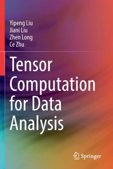 Paperback Tensor Computation for Data Analysis Book