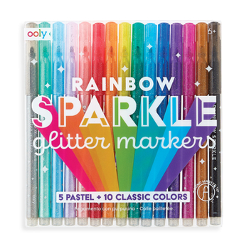 Rainbow Sparkle Glitter Marker