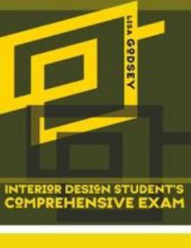 Paperback Interior Design Student's Comprehensive Exam [With CDROM] Book