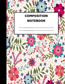 Composition Notebook: Wide Ruled Paper Notebook Journal | Nifty Wide Blank Lined Workbook for Teens Kids Students Girls for Home School College for Writing Notes | 8.5 x 11, 110 pages