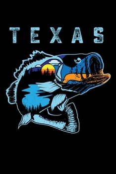 Texas: 150 Page College-Ruled Notebook for Texas Fishermen.