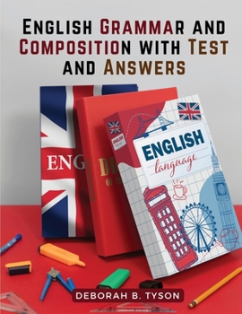Paperback English Grammar and Composition with Test and Answers Book
