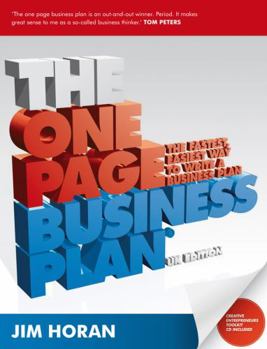 Paperback The One Page Business Plan: The Fastest, Easiest Way to Write a Business Plan Book