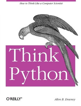 Paperback Think Python Book