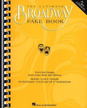 Paperback The Ultimate Broadway Fake Book