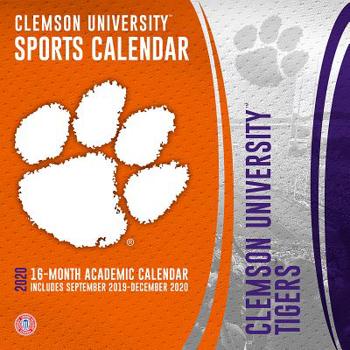 Calendar Clemson Tigers: 2020 12x12 Team Wall Calendar Book