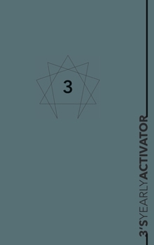 Hardcover Enneagram 3 YEARLY ACTIVATOR Planner: Yearly planner for an enneagram type Three Book