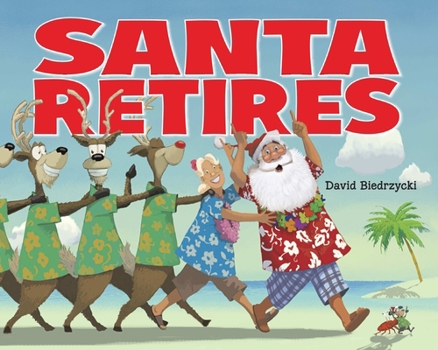 Paperback Santa Retires Book