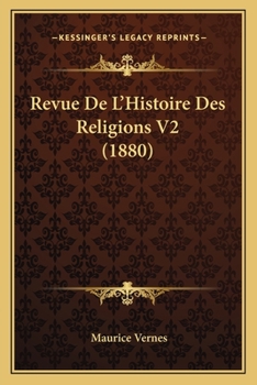 Paperback Revue De L'Histoire Des Religions V2 (1880) [French] Book