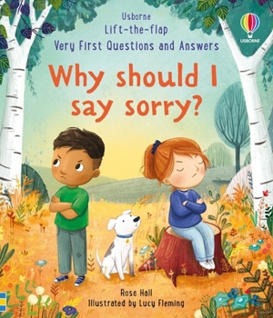 Board book Very First Questions & Answers: Why Should I Say Sorry? Book